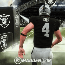 Raiders Entrance Derek Carr GIF