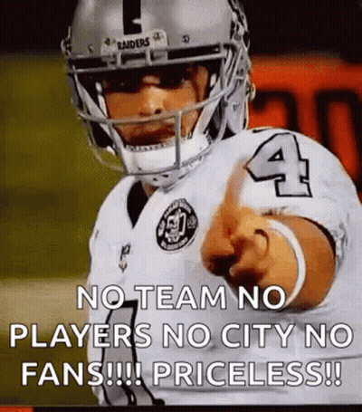 Raiders Football Player Pointing At Camera GIF