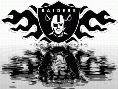 Raiders Logo Reflection GIF