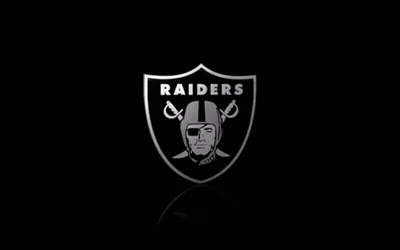 Raiders Logo Shield With Helmet Man And Sword GIF