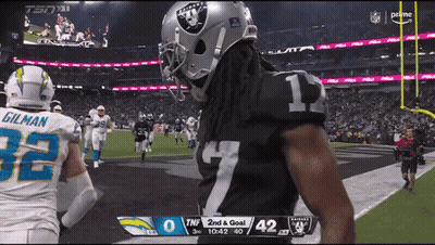 Raiders Vs Chargers Football Game GIF
