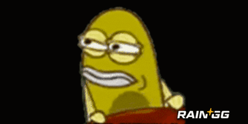 Rain GG Cartoon Character GIF