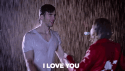 Rain Kiss I Love You GIF