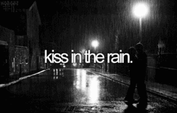 Rain Kiss In The Rain Quote GIF