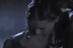 Rain Kiss Making Out Night Storm GIF