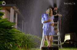 Rain Kiss The Bachelor Show GIF