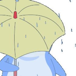Rain Rainy Sticker GIF