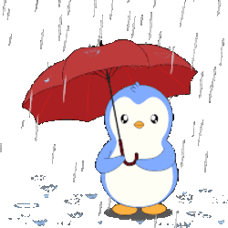 Rain Rainy Sticker GIF