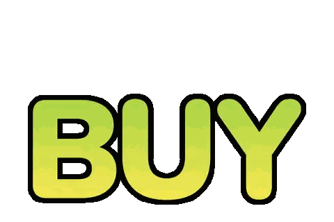 Rainbow Buy Sign Sticker