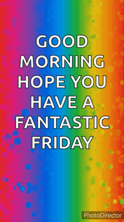 Rainbow Color Have A Fantastic Marvelous Monday GIF