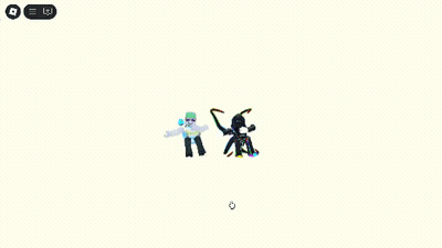 Rainbow Colored Character GIF