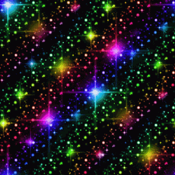 Rainbow Colored Lights Sparkles GIF