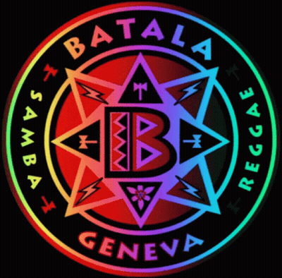 Rainbow Colored Logo Batala Reggae Geneva GIF