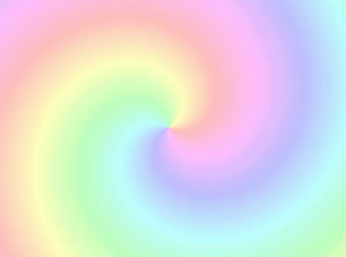 Rainbow Colored Swirl Spinning GIF