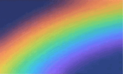 Rainbow Colors Fade Curve