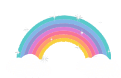 Rainbow Cute Sticker GIF