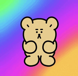 Rainbow Dancing Teddy Bear
