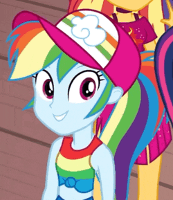 Rainbow Dash Equestria Girls GIF