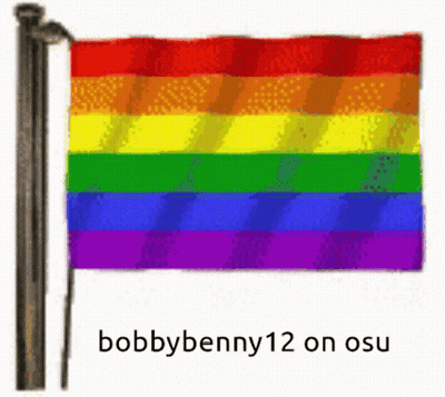 Rainbow Flag With Bobbybenny12 On Osu GIF