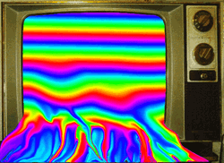 Rainbow Old Television