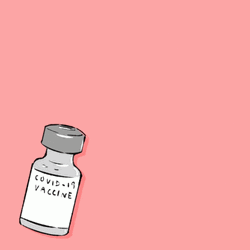 Rainbow Vaccine Ampule Vaccinated GIF