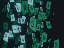 Raining Big Money Animation GIF