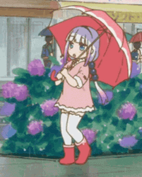 Raining Kanna Dance GIF