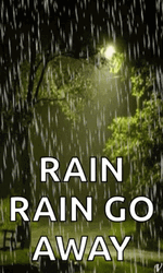 Rainy Monday Go Away GIF