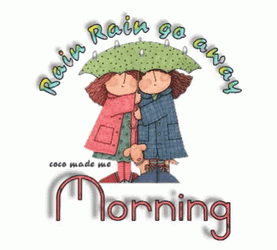 Rainy Monday With This Sweet Little Girls GIF