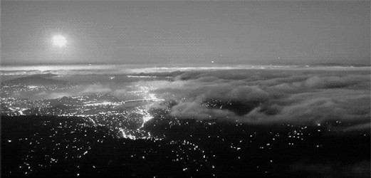 Rainy Night Cloudy GIF