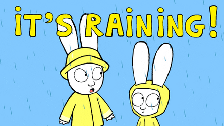 Rainy Tuesday It's Raining GIF