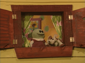 Rainy Tuesday Scared Thunder GIF