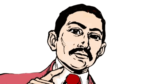 Raise Finger Amar Chitra Katha Sticker