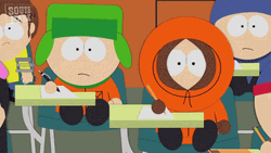 Raise Hand Kenny Mccormick GIF