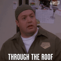 Raise The Roof Kevin James GIF