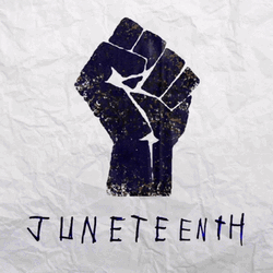 Raise Your Hands Happy Juneteenth GIF
