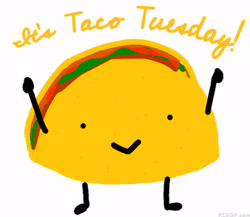 Raising Arm Taco Tuesday GIF