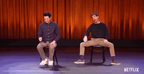 Raising Hands Thomas Middleditch GIF