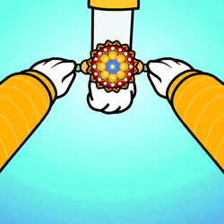 Rakhi Siblings Bond Celebration GIF