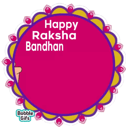 Raksha Bandhan Hands Sticker