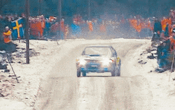Rally Subaru Race Car GIF