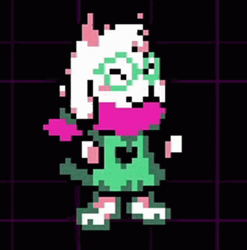 Ralsei Deltarune Cute Clap Pixel GIF
