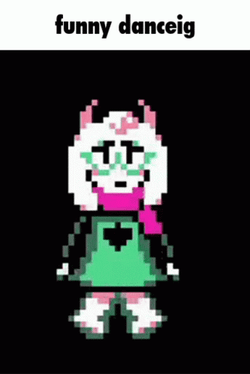 Ralsei Deltarune Funny Dance Pixel  GIF