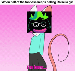 Ralsei Deltarune Is A Girl Fanbase GIF