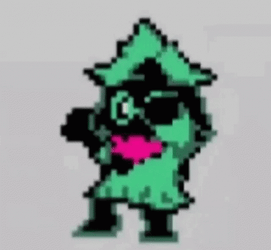 Ralsei Deltarune Pixel Dance Moves GIF