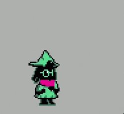 Ralsei Deltarune Pixel Shotgun GIF