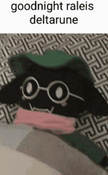 Ralsei Deltarune Sleep Goodnight GIF