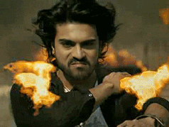 Ram Charan On Fire Spell  GIF