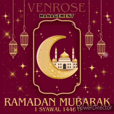 Ramadan Mubarak Card With Crescent Moon GIF
