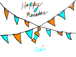 Ramadan Mubarak Ehabio Greeting